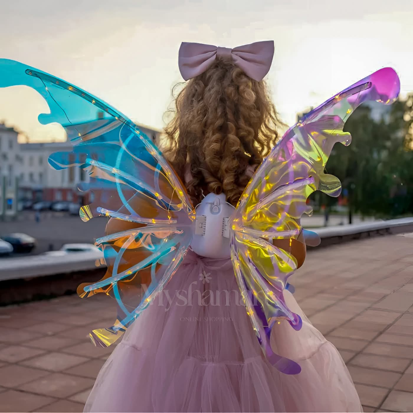 𝐋𝐄𝐃 𝐁𝐮𝐭𝐭𝐞𝐫𝐟𝐥𝐲 𝐖𝐢𝐧𝐠𝐬 with Glowing Lights & Music