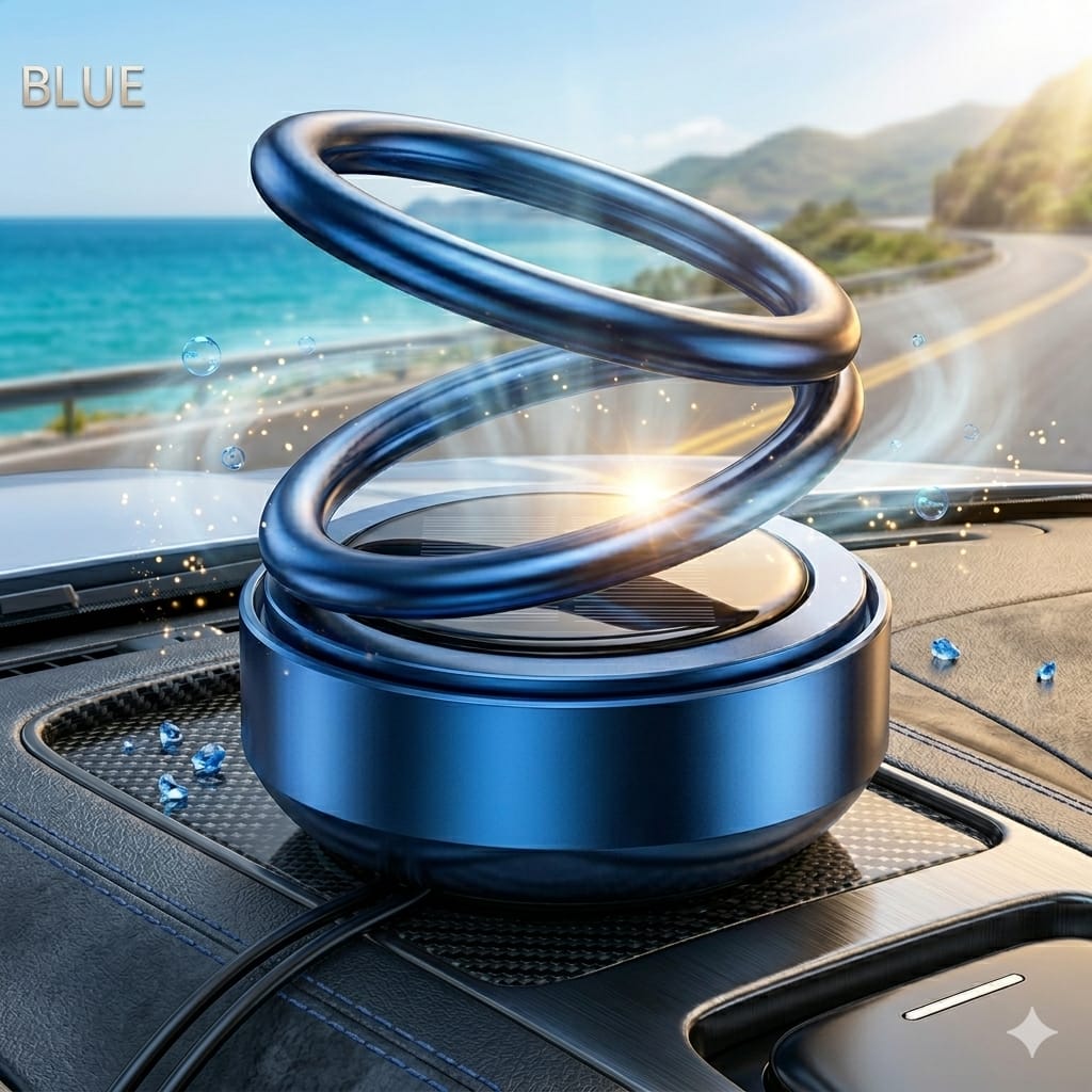 Premium AromaRing™ Solar Car Diffuser