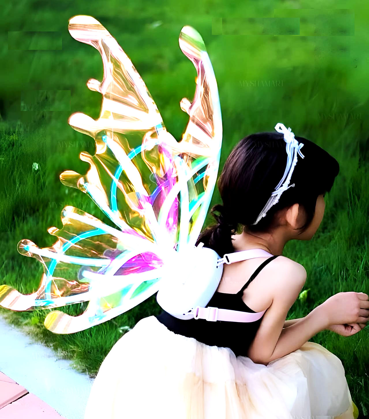 𝐋𝐄𝐃 𝐁𝐮𝐭𝐭𝐞𝐫𝐟𝐥𝐲 𝐖𝐢𝐧𝐠𝐬 with Glowing Lights & Music