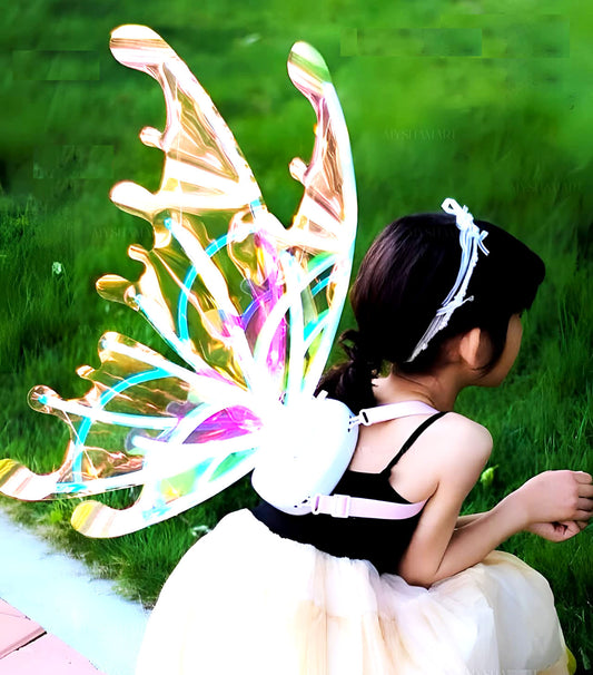 𝐋𝐄𝐃 𝐁𝐮𝐭𝐭𝐞𝐫𝐟𝐥𝐲 𝐖𝐢𝐧𝐠𝐬 with Glowing Lights & Music