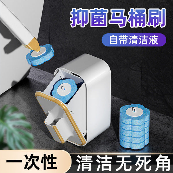 Smart Disposable Toilet Brush Set